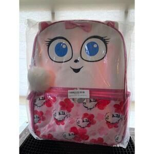 Secret Life of Pets Gidget Backpack - Pink - Brand New